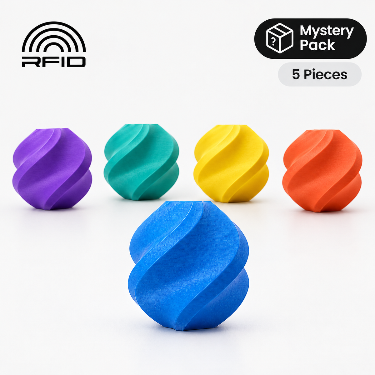 Bambu Lab PETG Basic Filament Refill — Mystery Pack (Random Colour)