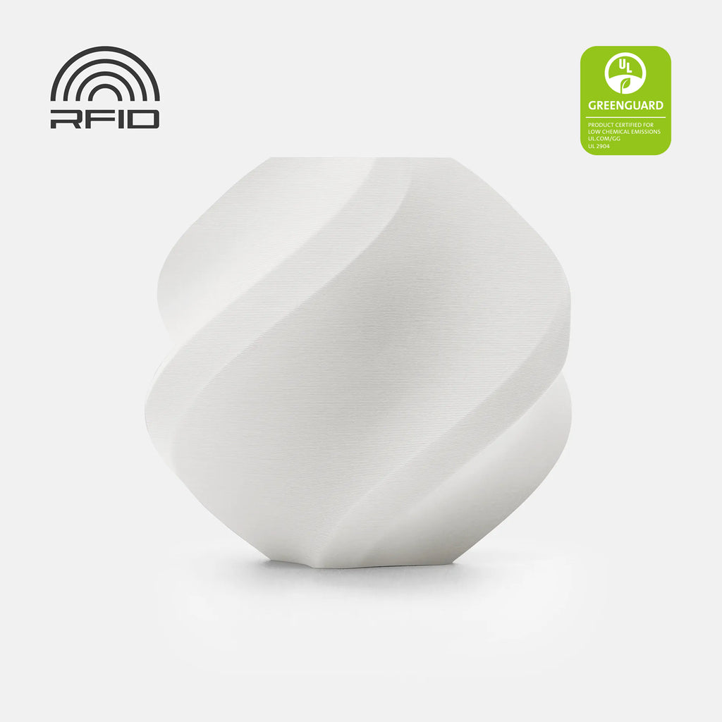 PLA Matte - Ivory White (Bambu Lab official)