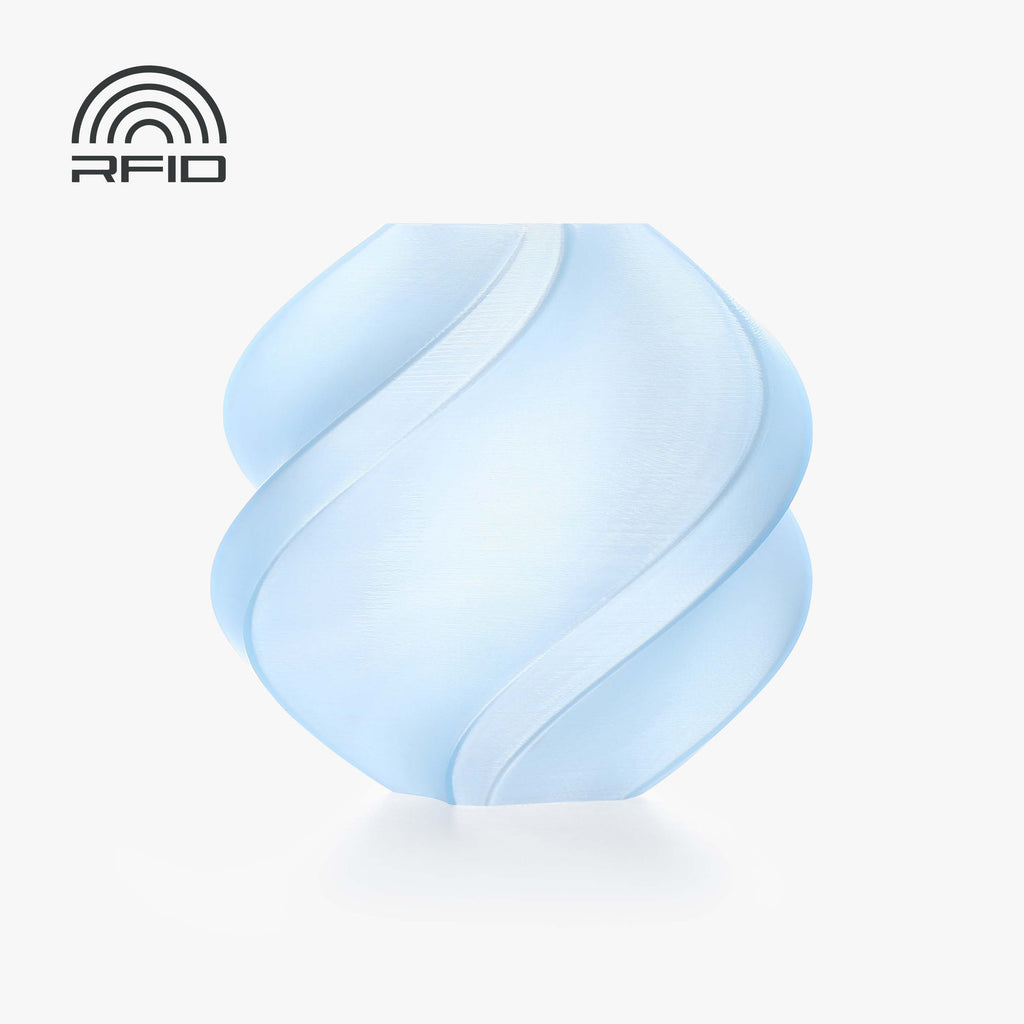 PLA Translucent - Ice Blue (Bambu Lab official)